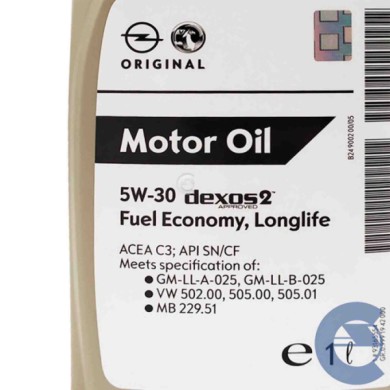 148062-large_default.jpg Fuel Economy Longlife Gm Opel 5w-30 Dexos2 2 Litri Olio Motore Benzina Diesel