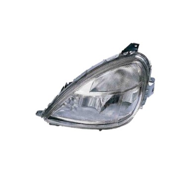 SX_SCRITTA_LOGO.jpg Proiettore Mercedes-Benz Classe A 1997/2001 Sinistro Fendinebbia Elettrico Pneumatico H1 H7 +H7 Py21W W5W