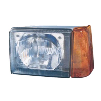DX_SCRITTA_LOGO.jpg Proiettore Fiat Panda 1986/1993 Destro Elettrico Lampada Asimmetrica