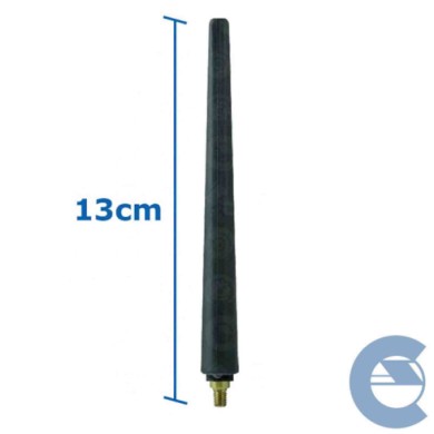 149932-large_default.jpg Phonocar Stelo Di Ricambio In Gomma Filettato 13cm 08357 Antenna Autoradio