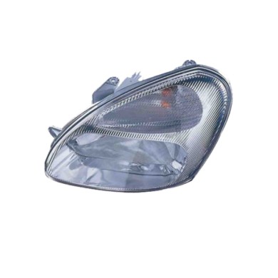 SX_SCRITTA_LOGO.jpg Proiettore Daewoo Matiz 2001/2005 Sinistro Elettrico Con Motore H4 W5W
