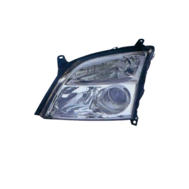 SX_SCRITTA_LOGO.jpg Proiettore Opel Signum 2 Volumi/Coda Spiovente 2003/2005 Sinistro Elettrico Cromato H7 +H7 Py21W W5W