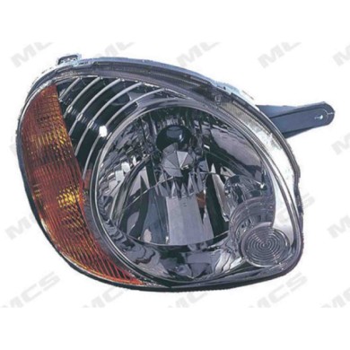 DX_SCRITTA_LOGO.jpg Proiettore Hyundai Atos 2001/2008 Destro Elettrico H4 P21W W5W