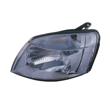 DX_SCRITTA_LOGO.jpg Proiettore Peugeot Partner Combispace 2002/2007 Destro Elettrico Con Motore H4 Py21W W5W