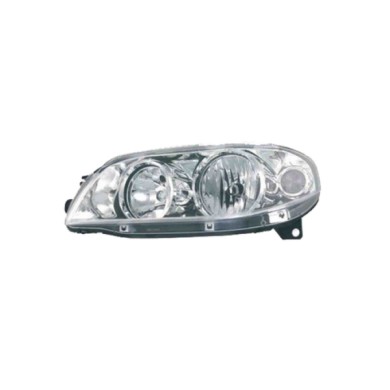 SX_SCRITTA_LOGO.jpg Proiettore Fiat Punto Van 2003/2004 Sinistro Elettrico H1 H7 Py21W W5W