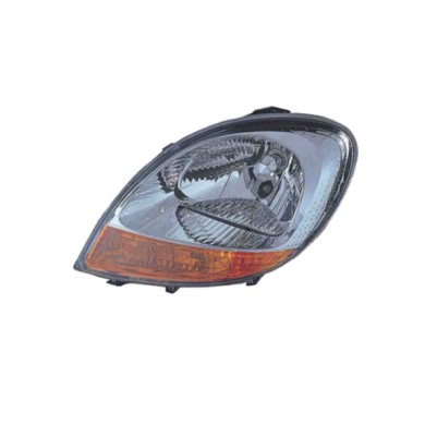 SX_SCRITTA_LOGO.jpg Proiettore Renault Kangoo Express 2003/2009 Sinistro Elettrico Arancio H4 P21W W5W