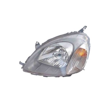 DX_SCRITTA_LOGO.jpg Proiettore Toyota Yaris 1999/2002 Destro Elettrico H4 P21W W5W T. V