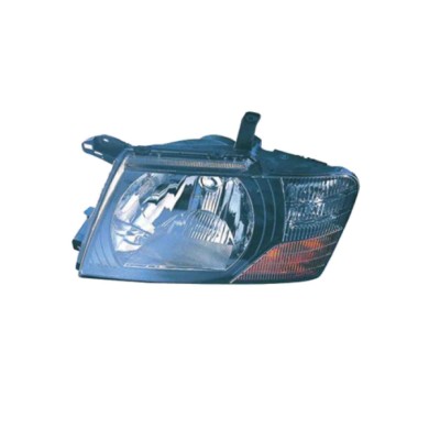 SX_SCRITTA_LOGO.jpg Proiettore Mitsubishi Pajero Iii Canvas Top 2000/2002 Sinistro Elettrico Nero H4 W5W W21W