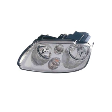 SX_SCRITTA_LOGO.jpg Proiettore Volkswagen Caddy Iii Furgonato 2004/2010 Sinistro Elettrico Senza Motore H7 +H7 Py21W W5W