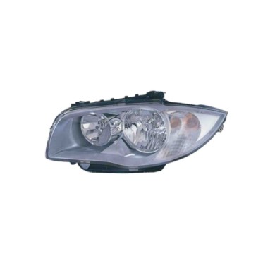 DX_SCRITTA_LOGO.jpg Proiettore Bmw 1 2004/2007 Destro Elettrico H7 +H7 Py21W W5W