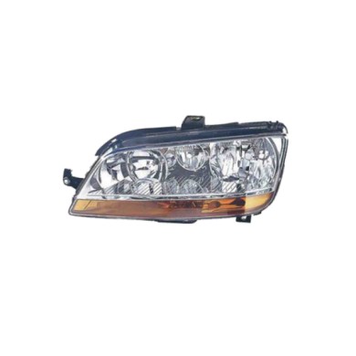 DX_SCRITTA_LOGO.jpg Proiettore Fiat Multipla 2003/2008 Destro Fendinebbia Elettrico Con Motore Arancio H1 H7 +H1 P21W W5W