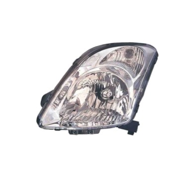 SX_SCRITTA_LOGO.jpg Proiettore Suzuki Swift Iii 2005/2010 Sinistro Elettrico Cromato H4 W5W Wy21W