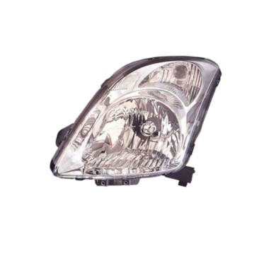 DX_SCRITTA_LOGO.jpg Proiettore Suzuki Swift Iii 2005/2010 Destro Elettrico Nero H4 W5W Wy21W