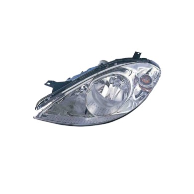 SX_SCRITTA_LOGO.jpg Proiettore Mercedes-Benz Classe A 2004/2008 Sinistro Elettrico Pneumatico H7 +H7 Py21W W5W