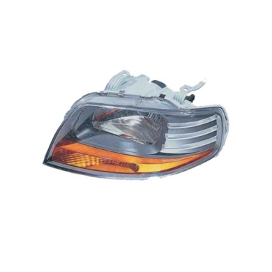 DX_SCRITTA_LOGO.jpg Proiettore Chevrolet Aveo/Kalos 2 Volumi/Coda Spiovente 2006/2008 Destro Elettrico H4 Py21W W5W