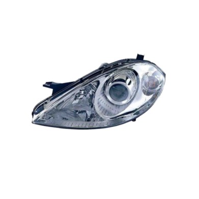 SX_SCRITTA_LOGO.jpg Proiettore Mercedes-Benz Classe A 2004/2008 Sinistro Pneumatico H7 +H7 Py21W W5W