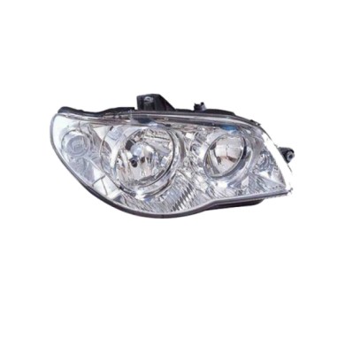 DX_SCRITTA_LOGO.jpg Proiettore Fiat Palio 2005/2007 Destro Elettrico Con Motore Bianco 5 Porte H7 +H7 Py21W W5W
