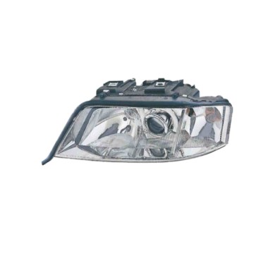 SX_SCRITTA_LOGO.jpg Proiettore Audi A6 Avant 1997/1999 Sinistro Elettrico H7 D2S Py21W W5W