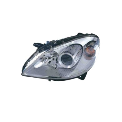 SX_SCRITTA_LOGO.jpg Proiettore Mercedes-Benz Classe B 2005/2008 Sinistro Elettrico Pneumatico H7 +H7 Py21W W5W