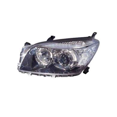 SX_SCRITTA_LOGO.jpg Proiettore Toyota Rav 4 Iii 2005/2008 Sinistro Manuale Ed Elettrico Nero H11 Hb3 W5W Wy21W