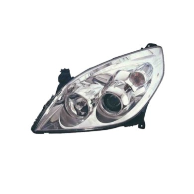 SX_SCRITTA_LOGO.jpg Proiettore Opel Signum 2 Volumi/Coda Spiovente 2005/2008 Sinistro Elettrico Cromato H1 H7 Py21W W5W
