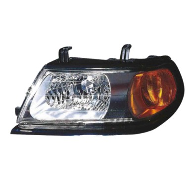 SX_SCRITTA_LOGO.jpg Proiettore Mitsubishi Pajero Sport I 2006/2008 Sinistro Elettrico H4