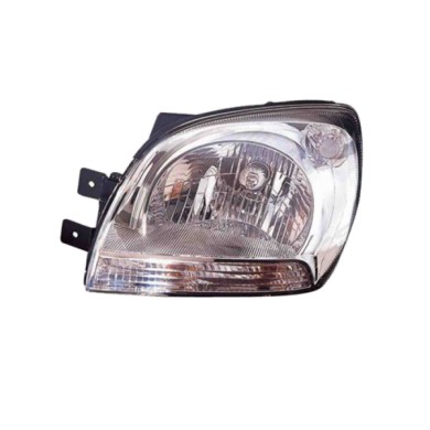 SX_SCRITTA_LOGO.jpg Proiettore Kia Sportage 2004/2008 Sinistro Manuale Ed Elettrico H4 Py21Wx2 W5W