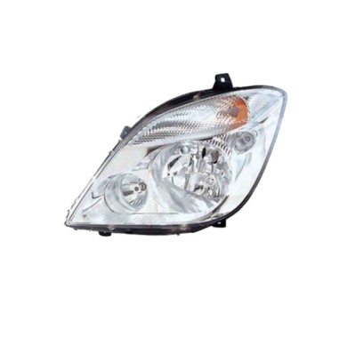 SX_SCRITTA_LOGO.jpg Proiettore Mercedes-Benz Sprinter 3,5-T Furgonato 2006/2012 Sinistro Fendinebbia Elettrico Con Motore H7+H7+