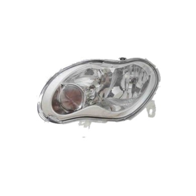 SX_SCRITTA_LOGO.jpg Proiettore Smart (Mcc) Fortwo Cabrio 2004/2007 Sinistro Elettrico H1 H7 Py21W W5W