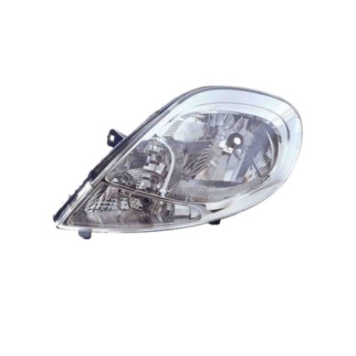 DX_SCRITTA_LOGO.jpg Proiettore Opel Vivaro A Combi 2006/2007 Destro Elettrico Cromato H4 Py21W W5W