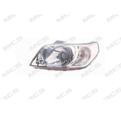 DX_SCRITTA_LOGO.jpg Proiettore Chevrolet Aveo/Kalos 2 Volumi/Coda Spiovente 2008/2010 Destro Elettrico Con Motore H4 Py21W W5W