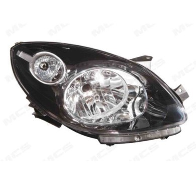 DX_SCRITTA_LOGO.jpg Proiettore Renault Twingo Ii Cassone/Coda Spiovente 2007/2011 Destro Elettrico Nero H4 Py21W W5W