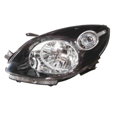 SX_SCRITTA_LOGO.jpg Proiettore Renault Twingo Ii Cassone/Coda Spiovente 2007/2011 Sinistro Elettrico Nero H4 Py21W W5W