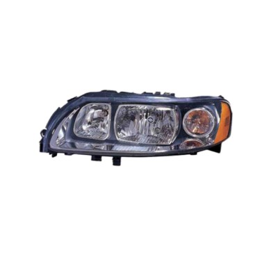 DX_SCRITTA_LOGO.jpg Proiettore Volvo Xc70 Cross Country 2004/2006 Destro Manuale Ed Elettrico H7 H9 W5Wx2 Py21W
