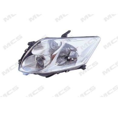 SX_SCRITTA_LOGO.jpg Proiettore Toyota Auris Furgonato 2006/2009 Sinistro Elettrico H11 Hb3 Py21W W5W