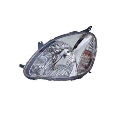 SX_SCRITTA_LOGO.jpg Proiettore Toyota Yaris 2003/2005 Sinistro Elettrico Con Motore H4 W5W Wy21W T. Ic
