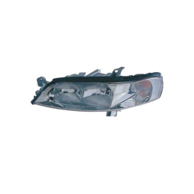 SX_SCRITTA_LOGO.jpg Proiettore Opel Vectra B 2 Volumi/Coda Spiovente 1999/2002 Sinistro Elettrico H7 +H7 Py21W W5W T. Ca