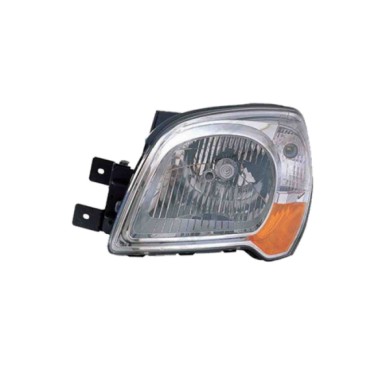 SX_SCRITTA_LOGO.jpg Proiettore Kia Sportage 2009/2010 Sinistro Manuale Ed Elettrico Arancio H4 Py21W W5W