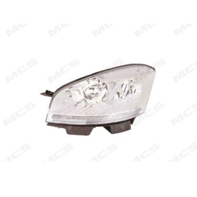SX_SCRITTA_LOGO.jpg Proiettore Citroën C4 Grand Picasso I 2010/2012 Sinistro Elettrico Con Motore H1 H7 H6W