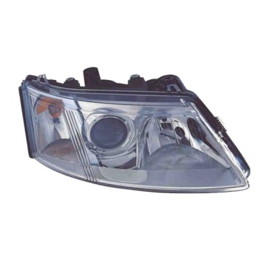 DX_SCRITTA_LOGO.jpg Proiettore Saab 9-3 Cabriolet 2002/2006 Destro Elettrico Con Motore H7 D2S Py21W W5W