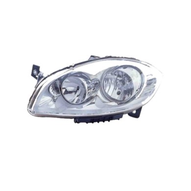 SX_SCRITTA_LOGO.jpg Proiettore Fiat Linea 2006/2013 Sinistro Elettrico Con Motore H1 H7 Py21W W5W