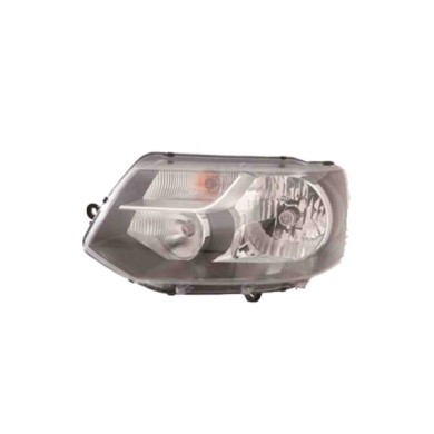 SX_SCRITTA_LOGO.jpg Proiettore Volkswagen Transporter V Furgonato 2009/2015 Sinistro Con Luce Diurna Elettrico Con Motore H4 P21