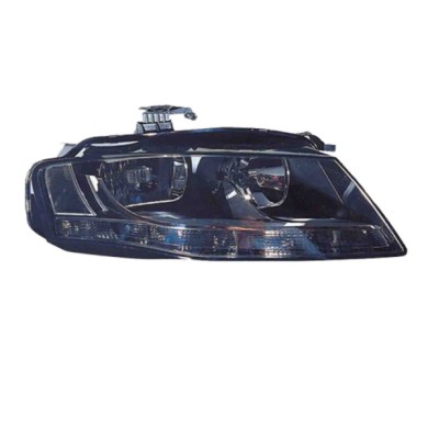 DX_SCRITTA_LOGO.jpg Proiettore Audi A4 Allroad 2007/2012 Destro Con Luce Diurna Elettrico Con Motore H7 +H7 Sp13Wx2 Psy24W