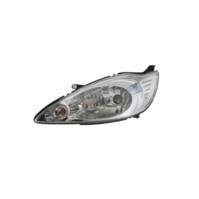 SX_SCRITTA_LOGO.jpg Proiettore Ford Ka Dal 2008 Sinistro Elettrico Con Motore H4 Py21W W5W