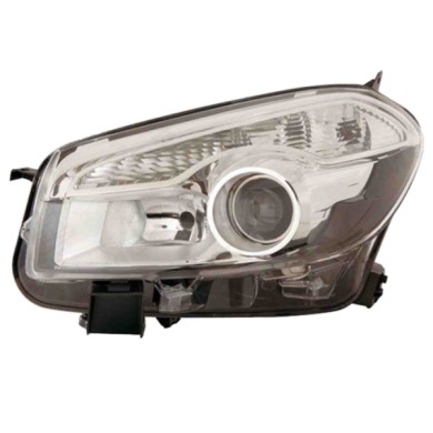 DX_SCRITTA_LOGO.jpg Proiettore Nissan Qashqai/Qashqai +2 I 2010/2014 Destro Elettrico H7 D1S Py21W W5W