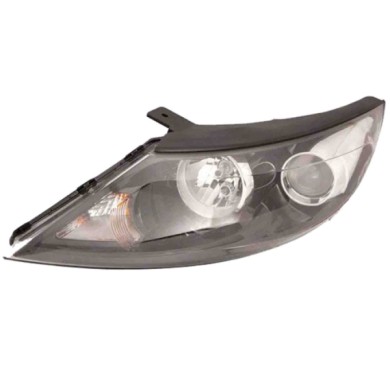 DX_SCRITTA_LOGO.jpg Proiettore Kia Sportage 2010/2013 Destro Manuale Ed Elettrico Nero H7 +H7 Py21W W5W