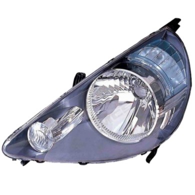 DX_SCRITTA_LOGO.jpg Proiettore Honda Jazz Ii 2004/2006 Destro Manuale Ed Elettrico Nero H4 W5W Wy21W