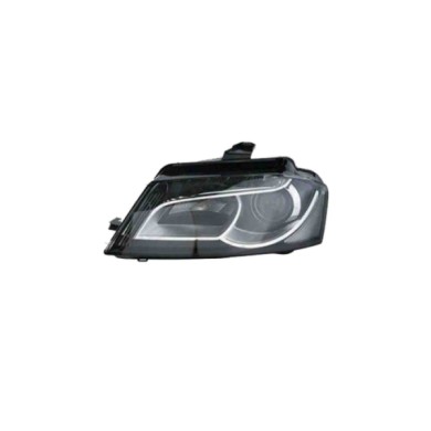 SX_SCRITTA_LOGO.jpg Proiettore Audi A3 Cabriolet 2009/2011 Sinistro Con Luce Diurna Elettrico Con Motore Nero Led D3S Psy24W