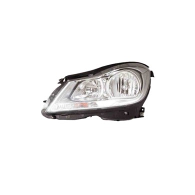SX_SCRITTA_LOGO.jpg Proiettore Mercedes-Benz Classe C T-Model 2011/2014 Sinistro Elettrico Con Motore Cromato H7 +H7 Py24W W5W