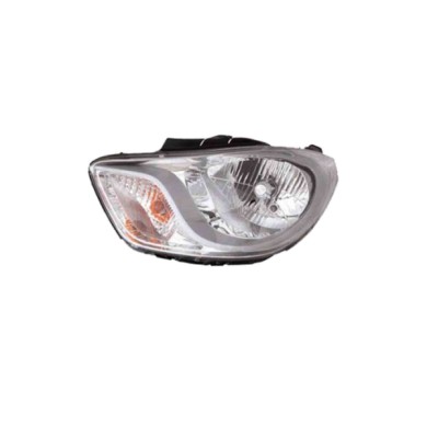 SX_SCRITTA_LOGO.jpg Proiettore Hyundai I10 2011/2013 Sinistro Elettrico Con Motore H4 Py21W W5W
